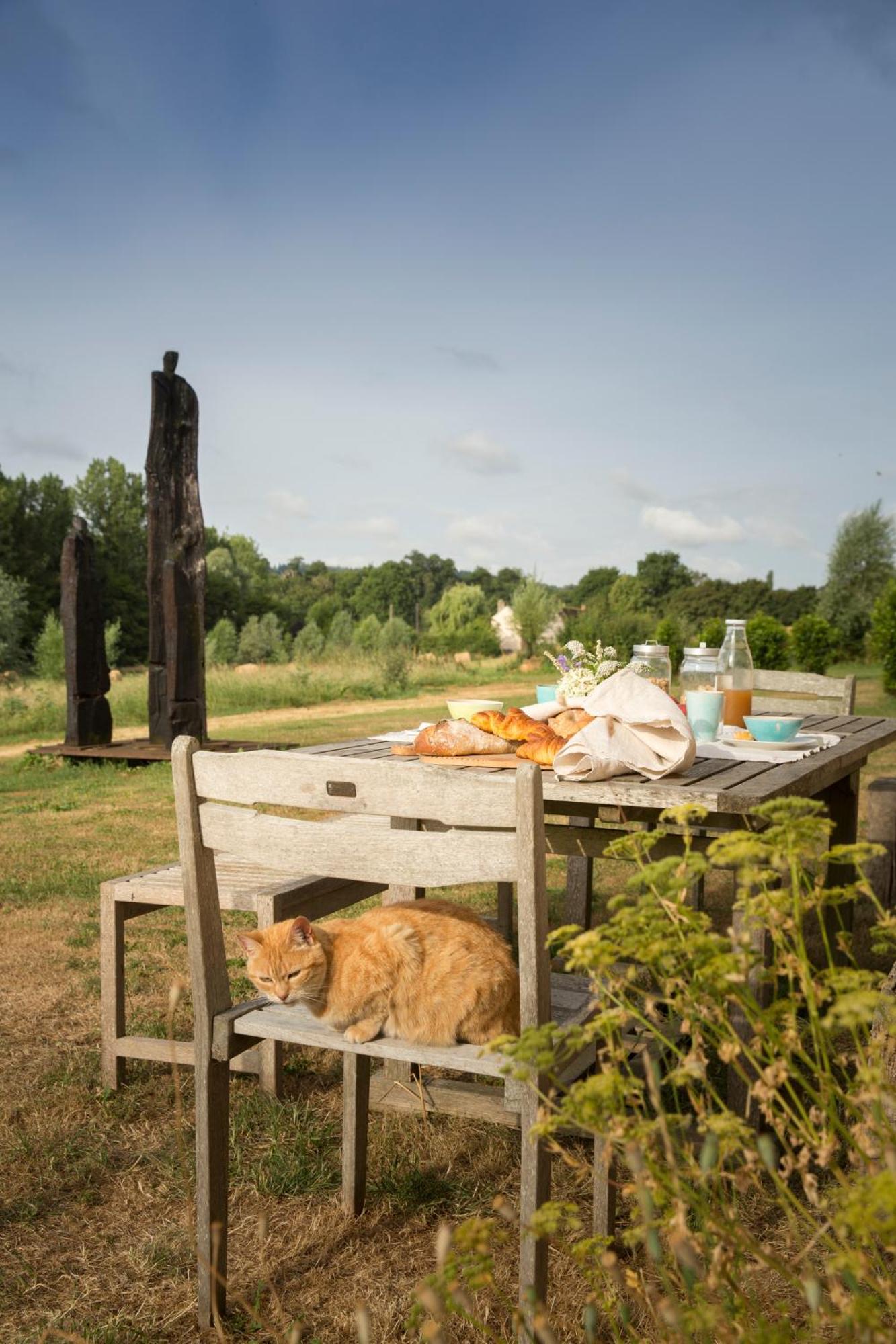 La Courbe La Queurie Bed & Breakfast エクステリア 写真